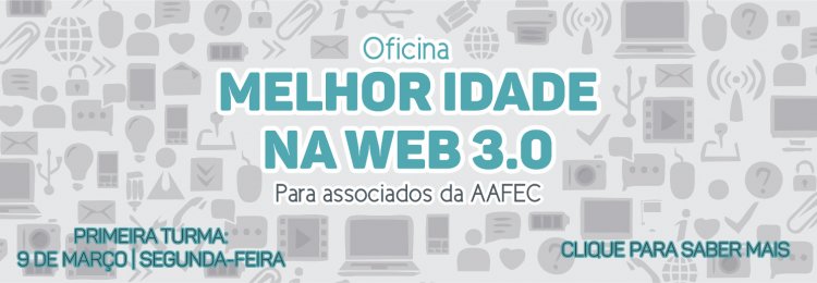 Oficina sobre internet - inscrições abertas!