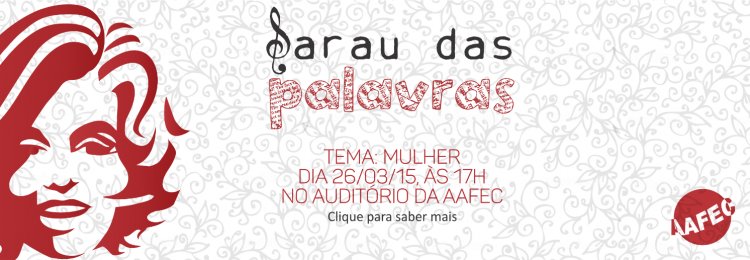 Sarau das Palavras homenageia as mulheres