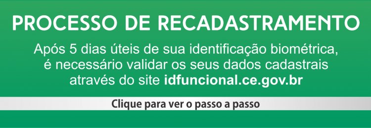 Recadastramento - Validação de dados