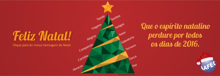 Chegou o natal!