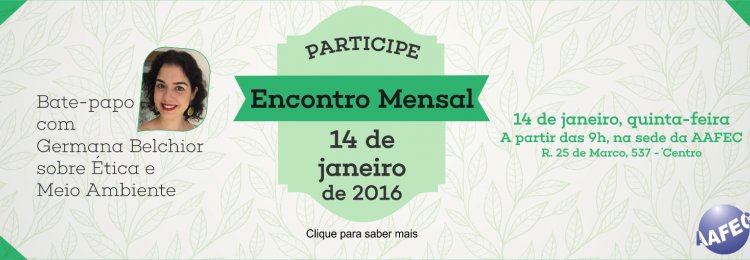 1º Encontro mensal de 2016
