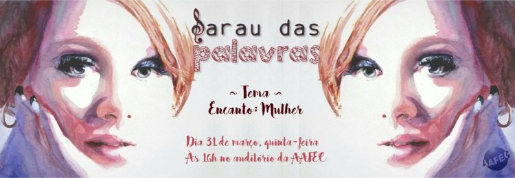 Sarau das Palavras de março