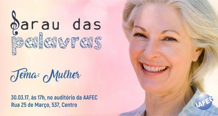 Sarau das Palavras- Mulher