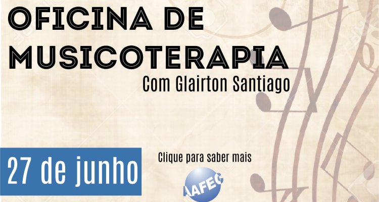 Oficina de musicoterapia