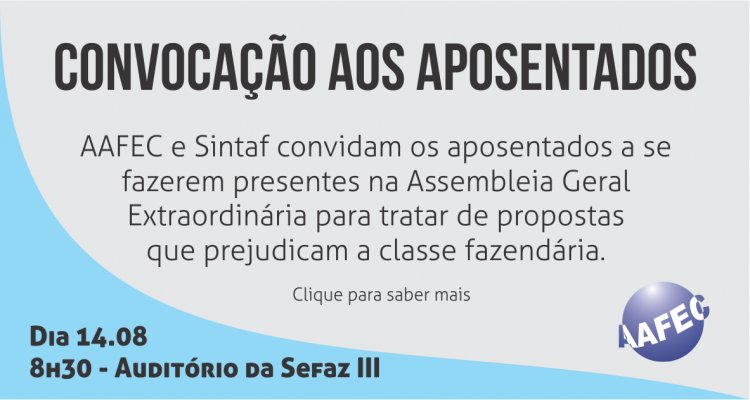 EDITAL DE CONVOCAÇÃO: ASSEMBLEIA GERAL EXTRAORDINÁRIA