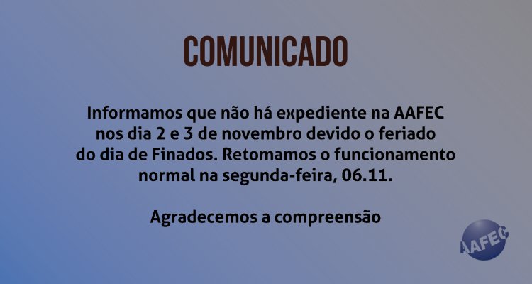 Feriado- Dia de finados