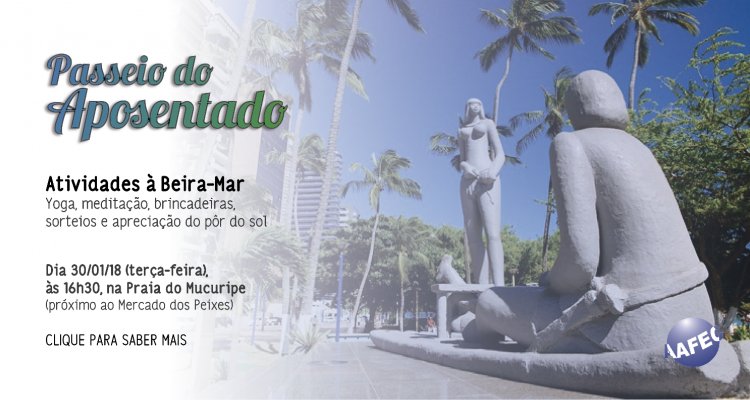 AAFEC celebra o dia do aposentado com passeio