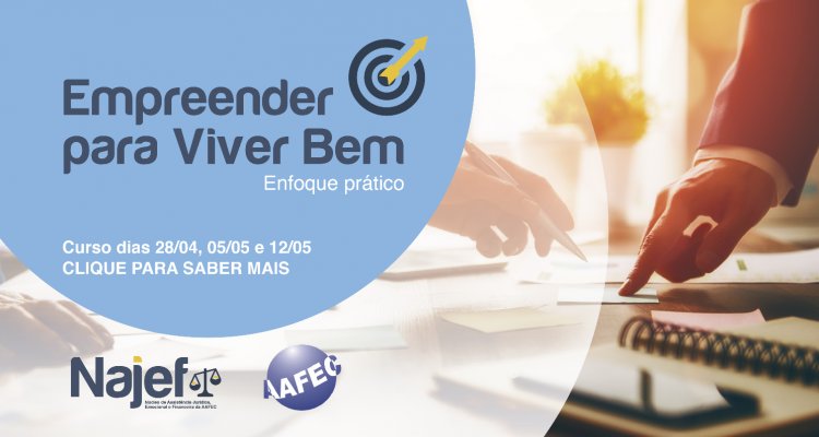 Inscrições- Empreender para viver bem