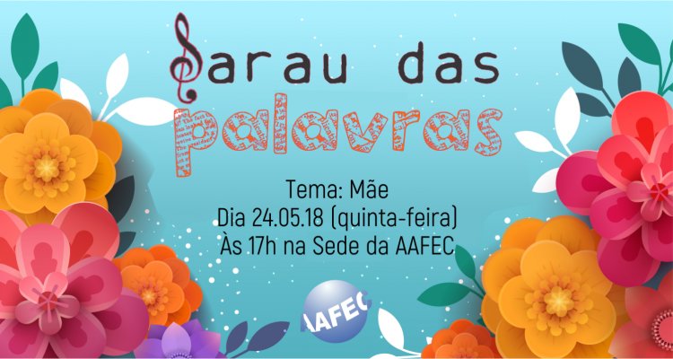 Sarau das Palavras de Maio