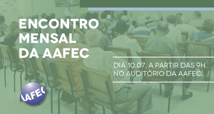 Encontro mensal de julho