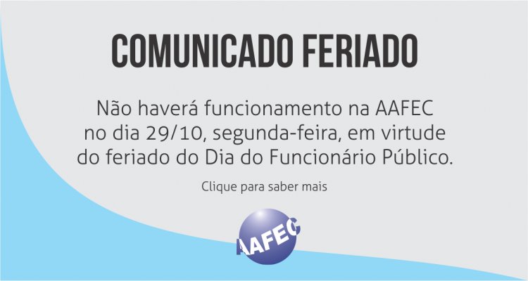 Dia do Servidor Público - 29.10