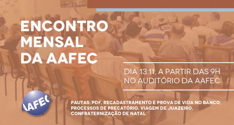 Encontro Mensal de Novembro