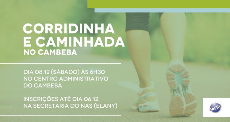 Corridinha e caminhada do NAS
