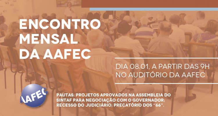 Encontro Mensal de Janeiro
