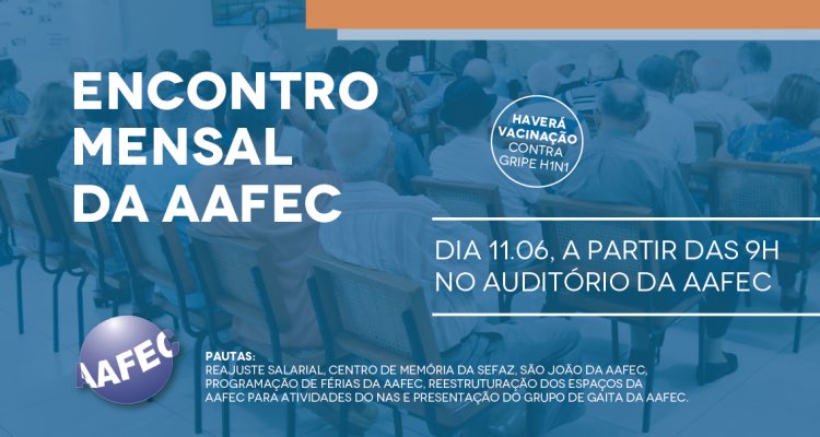 Encontro mensal de junho