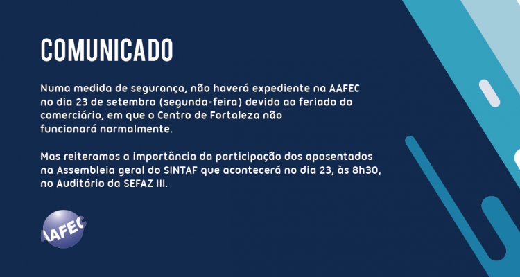 COMUNICADO- DIA DO COMERCIÁRIO