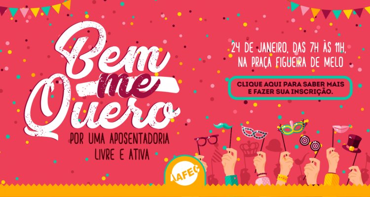 Participe do evento em comemoração ao dia nacional do aposentado