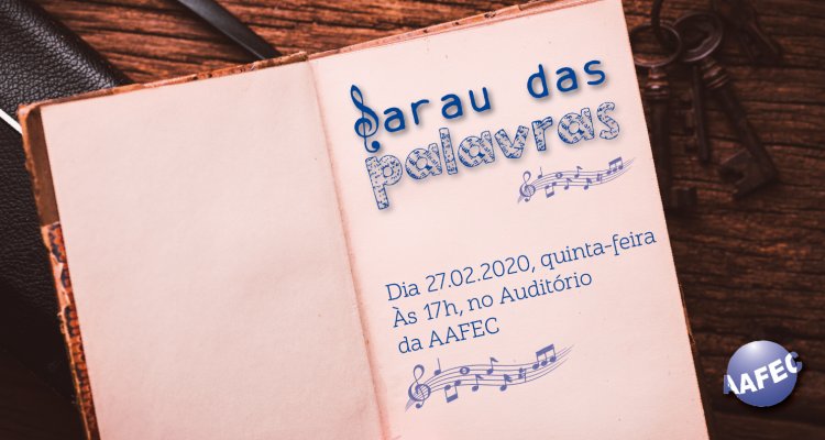 Sarau das palavras de fevereiro