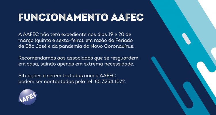 Comunicado- Feriado São José