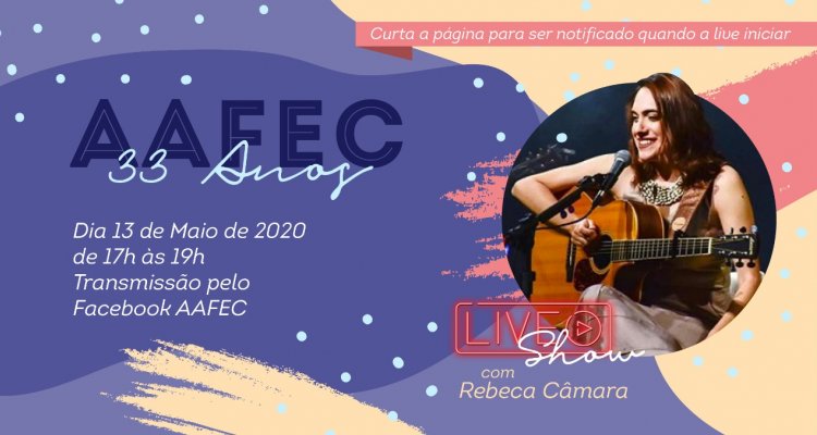 AAFEC celebra 33 anos com live show