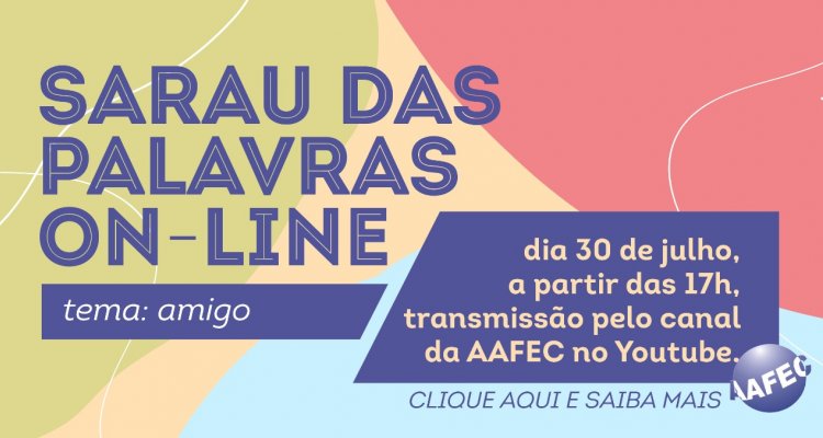 Sarau das palavras de julho