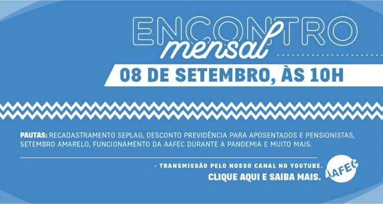 Encontro mensal de setembro