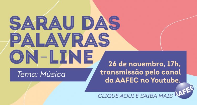 Sarau das palavras- Novembro