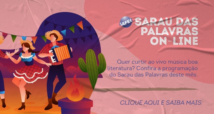 São João no Sarau das Palavras