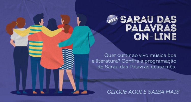 Sarau das Palavras de julho
