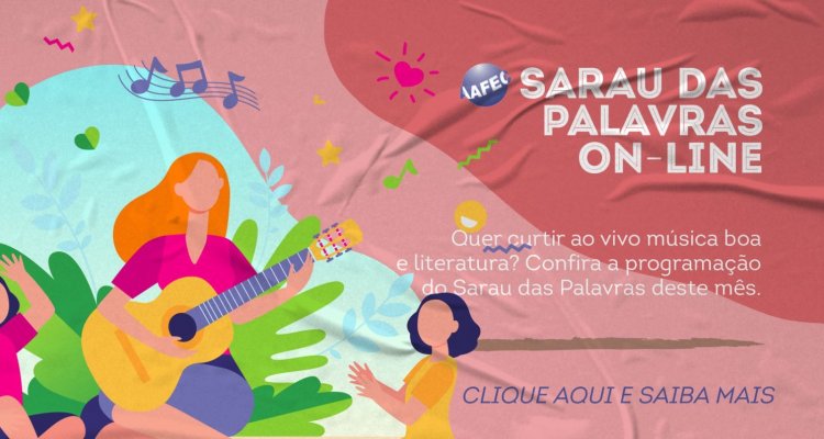 Sarau das palavras- Outubro