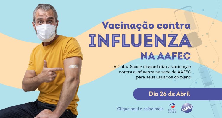 Vacinação contra influenza na AAFEC