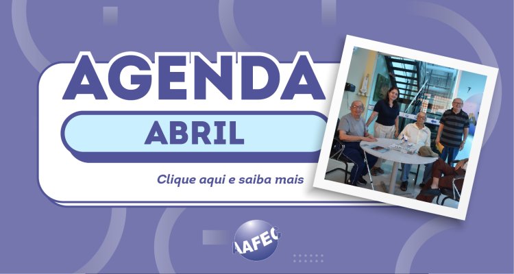 Agenda de abril!