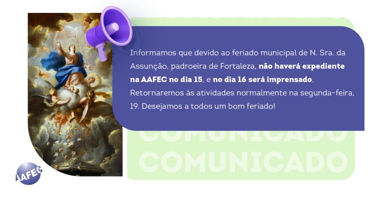Feriado N. Sra. da Assunção