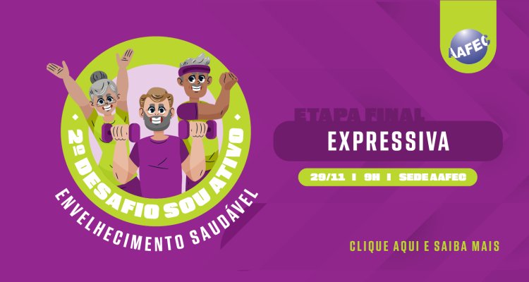 2º Desafio Sou Ativo: Envelhecimento Saudável chega à grande final!