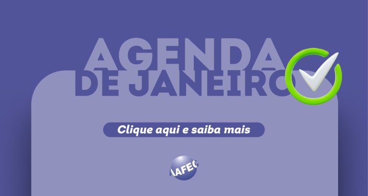 Agenda de janeiro