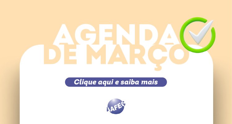 Agenda de março